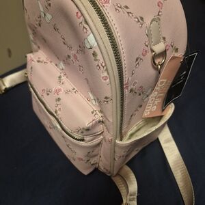 Pink Floral Backpack